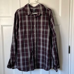 Urban Pipeline Long Sleeve Plaid Button Up